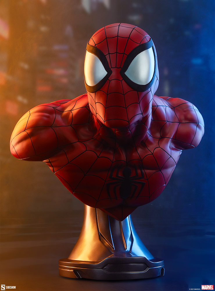 Sideshow Marvel Spider-Man Life Size Bust